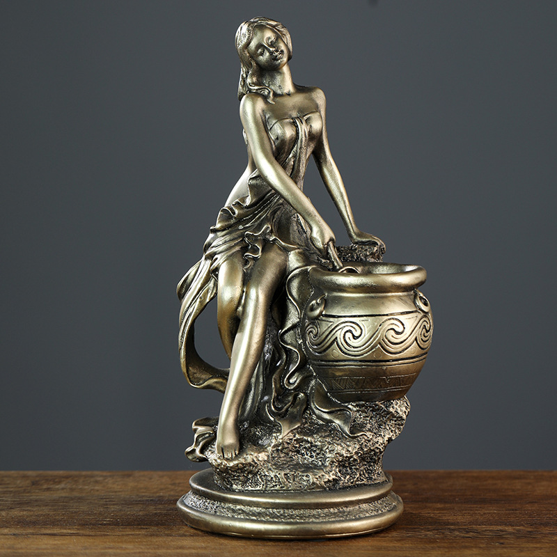 Greek Goddess Statue Handcraft - Resin Art Gift For Anniversary review and price