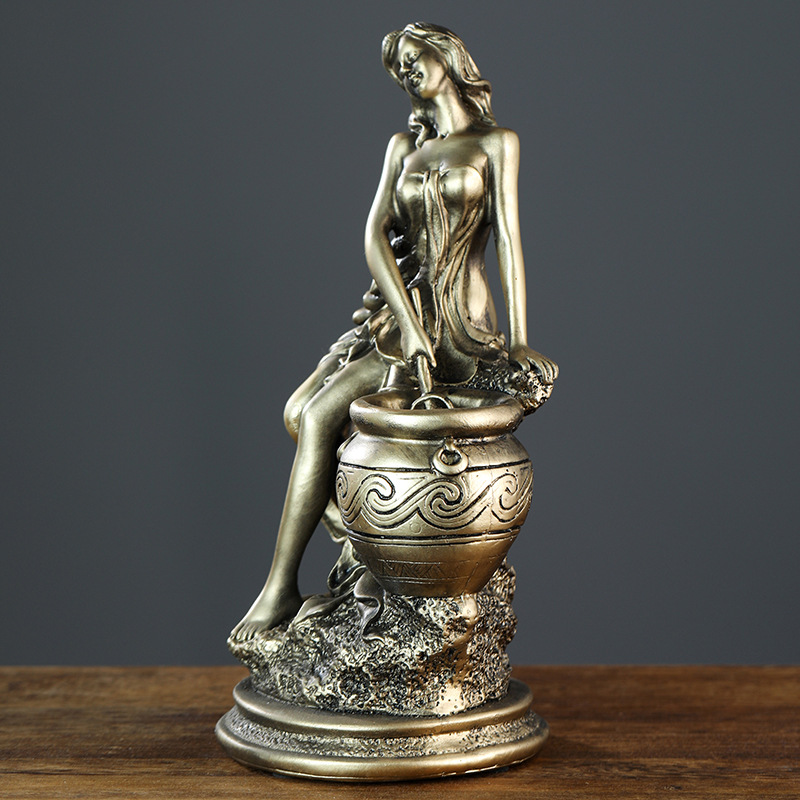Greek Goddess Statue Handcraft - Resin Art Gift For Anniversary review and price