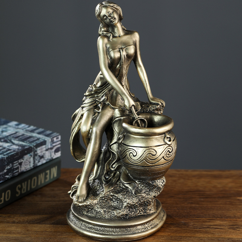 Greek Goddess Statue Handcraft - Resin Art Gift For Anniversary review and price